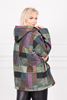 Picture of CURVY GIRL SHEEPSKIN COLOURFUL QUALITY COAT JACKET